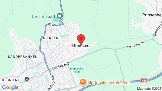 Lokaler til leje i Etten-Leur - Foto fra Google Street View