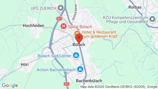 Lokaler til leje i Bülach - Foto fra Google Street View