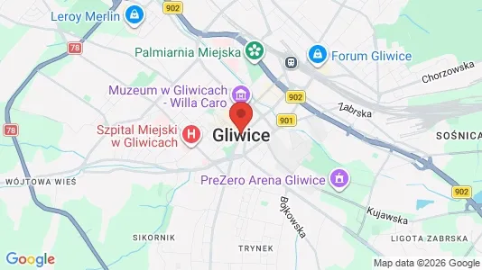 Gewerbeflächen zur Miete i Gliwicki – Foto von Google Street View