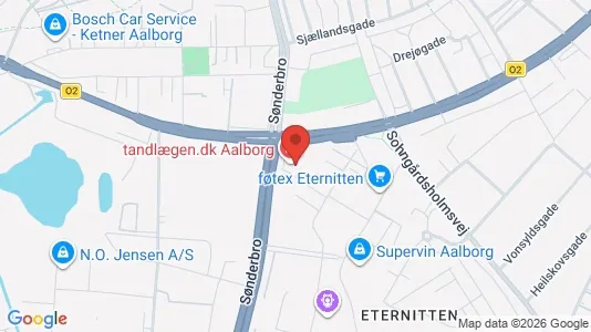 Kontorlokaler til leje i Aalborg Centrum - Foto fra Google Street View