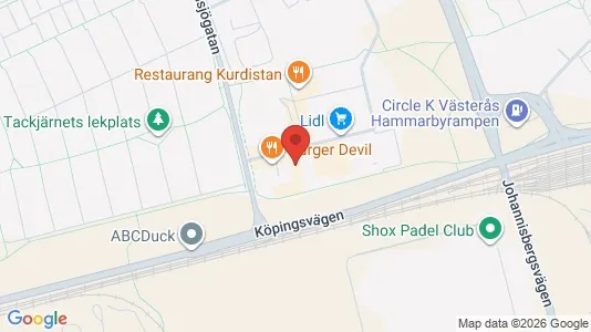 Kontorlokaler til leje i Västerås - Foto fra Google Street View