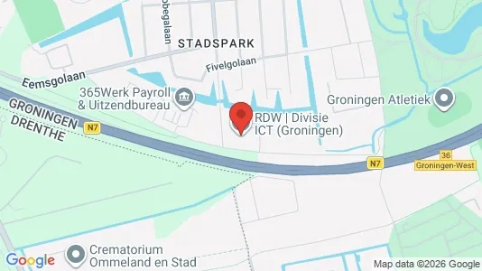 Büros zur Miete i Groningen – Foto von Google Street View