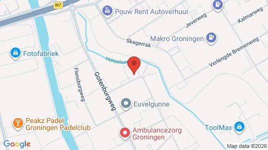 Kantorruimte te huur i Groningen - Foto uit Google Street View