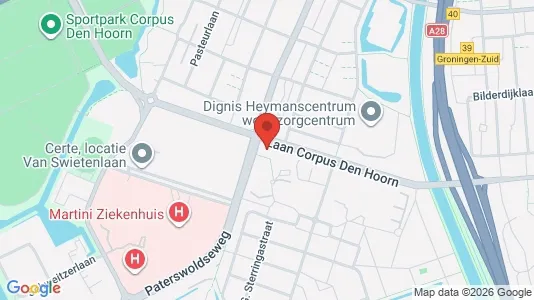 Büros zur Miete i Groningen – Foto von Google Street View