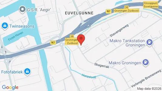 Büros zur Miete i Groningen – Foto von Google Street View
