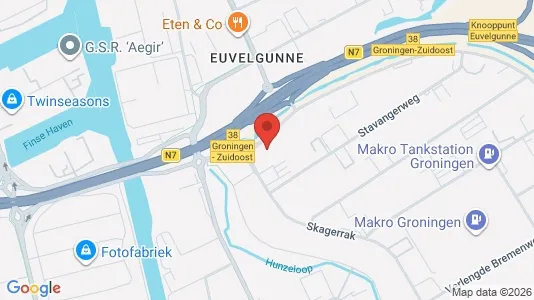 Büros zur Miete i Groningen – Foto von Google Street View