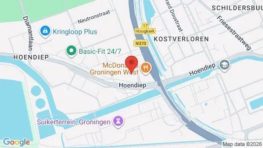 Büros zur Miete i Groningen – Foto von Google Street View