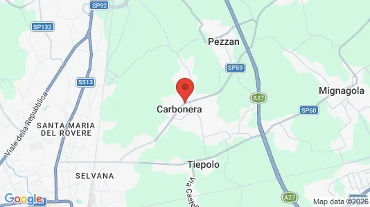 Lokaler til leje i Carbonera - Foto fra Google Street View