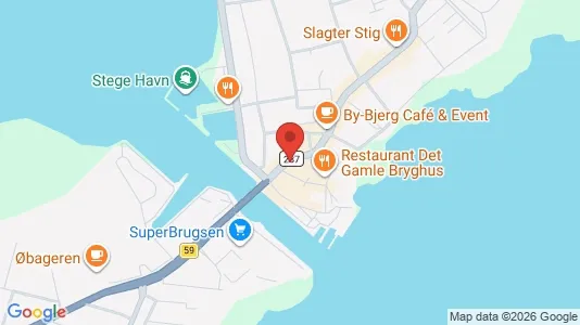 Lokaler til salg i Stege - Foto fra Google Street View