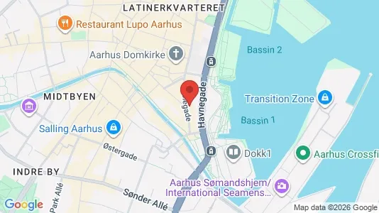 Kontorer til leie i Aarhus C – Bilde fra Google Street View