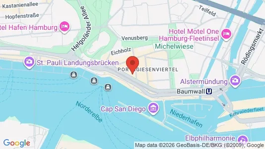 Kontorlokaler til leje i Hamborg Mitte - Foto fra Google Street View