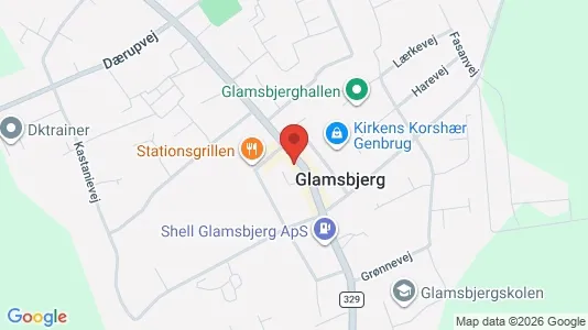 Kontorer til leie i Glamsbjerg – Bilde fra Google Street View