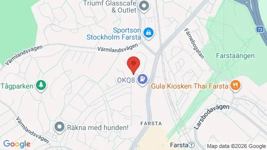 Kontorslokaler för uthyrning i Söderort - kort over placeringen