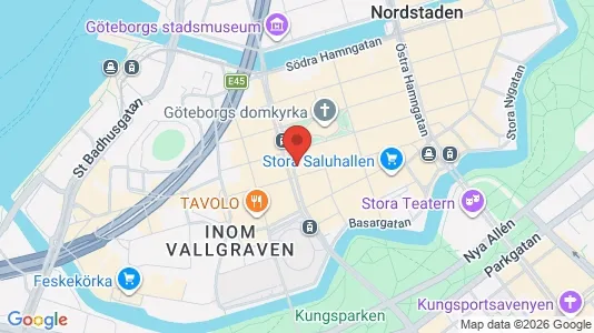 Kontorlokaler til leje i Gøteborg Centrum - Foto fra Google Street View