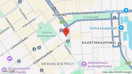 Büros zur Miete i Helsinki Eteläinen - kort over placeringen