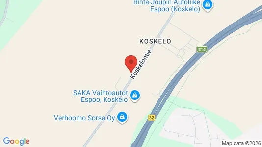 Lokaler til leje i Espoo - Foto fra Google Street View