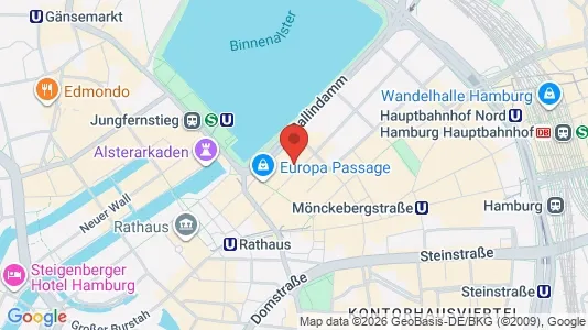 Kontorlokaler til leje i Hamborg Mitte - Foto fra Google Street View