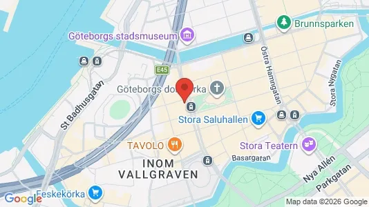 Kontorlokaler til leje i Gøteborg Centrum - Foto fra Google Street View