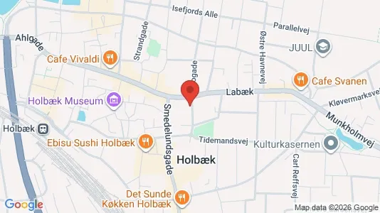 Toimistotilat Vuokrattavana i Holbæk - Kuva Google Street Viewstä