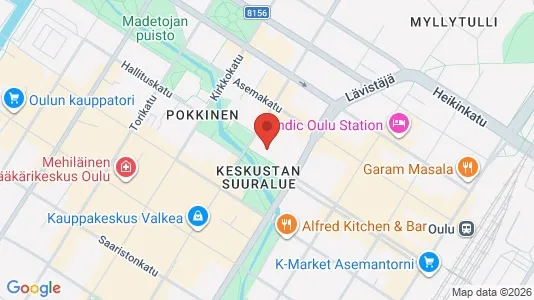 Office spaces for rent i Oulu - Photo from Google Street View