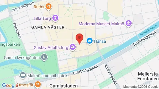 Kontorlokaler til leje i Malmø Centrum - Foto fra Google Street View