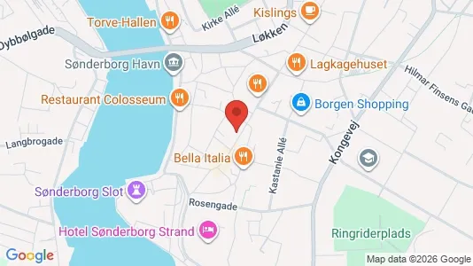 Liikekiinteistöt Myynnissä i Sønderborg - Kuva Google Street Viewstä