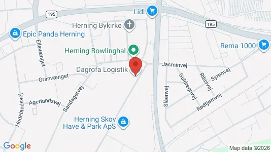 Lagerlokaler til salg i Herning - Foto fra Google Street View
