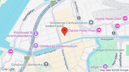 Kontorlokaler til leje i Gøteborg Centrum - Foto fra Google Street View