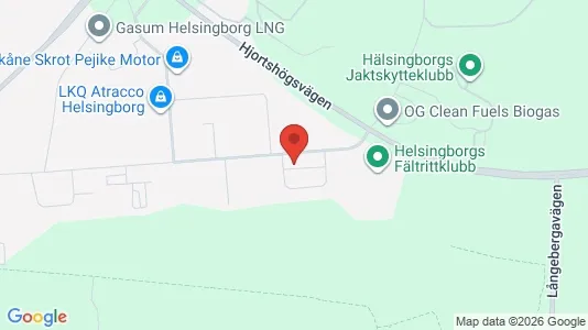 Lokaler til leje i Helsingborg - Foto fra Google Street View