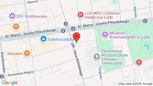 Lokaler til leie i Łódź – Bilde fra Google Street View