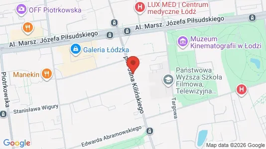 Bedrijfsruimtes te huur i Łódź - kort over placeringen