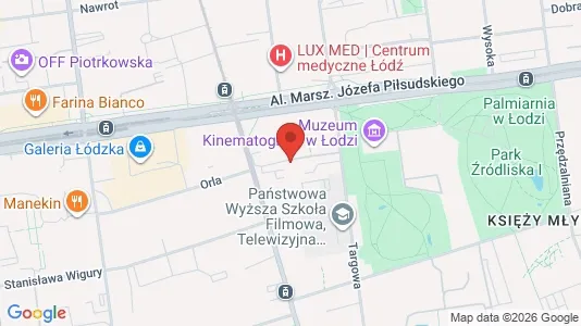 Bedrijfsruimtes te huur i Łódź - kort over placeringen