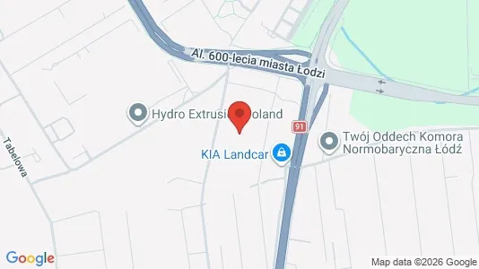 Bedrijfsruimtes te huur i Łódź - kort over placeringen