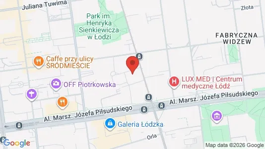 Bedrijfsruimtes te huur i Łódź - Foto uit Google Street View