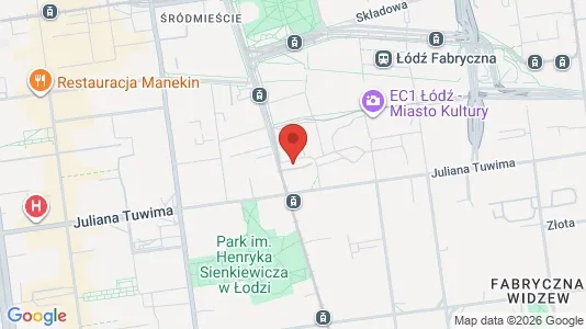 Bedrijfsruimtes te huur i Łódź - kort over placeringen