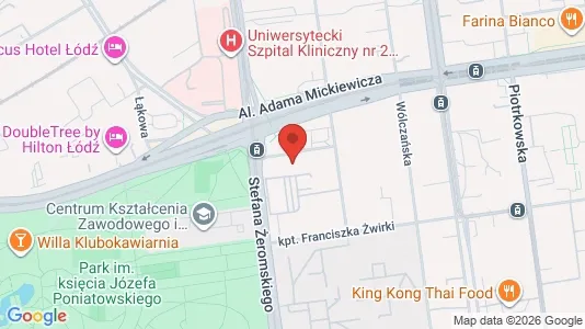 Liikekiinteistöt Vuokrattavana i Łódź - Kuva Google Street Viewstä