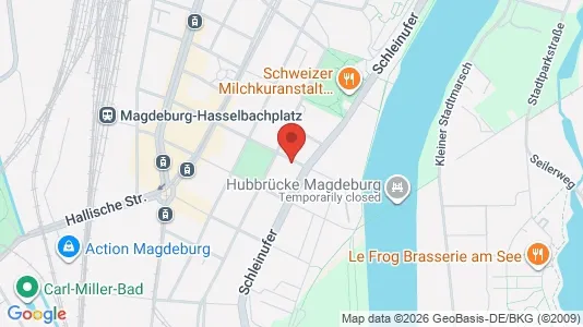 Office spaces for rent i Magdeburg - kort over placeringen