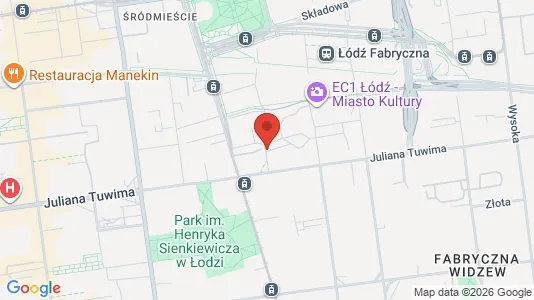 Lokaler til leie i Łódź – Bilde fra Google Street View