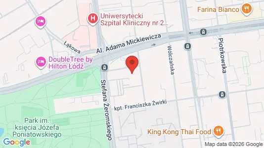 Lokaler til leie i Łódź – Bilde fra Google Street View