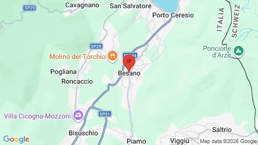 Lokaler til leje i Besano - Foto fra Google Street View