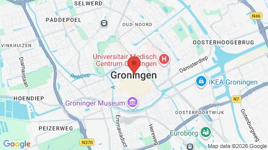 Lokaler til leje i Groningen - Foto fra Google Street View