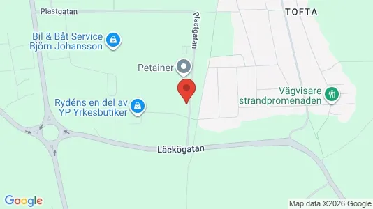 Varastot Vuokrattavana i Lidköping - Kuva Google Street Viewstä