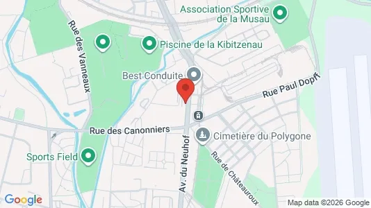 Kantorruimte te huur i Strasbourg - Foto uit Google Street View