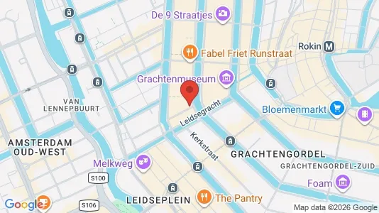 Kontorlokaler til leje i Amsterdam Centrum - Foto fra Google Street View