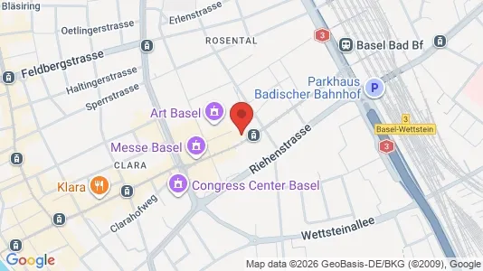 Büros zur Miete i Basel-Stadt – Foto von Google Street View