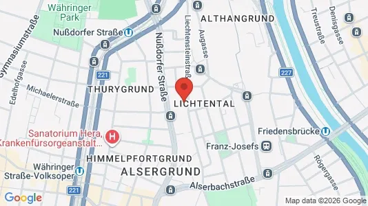 Lokaler til leje i Wien Alsergrund - Foto fra Google Street View