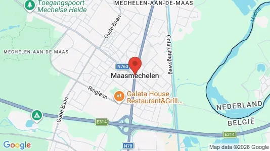 Kontorer til leie i Maasmechelen – Bilde fra Google Street View