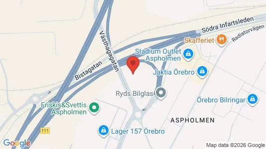 Office spaces for rent i Örebro - Photo from Google Street View