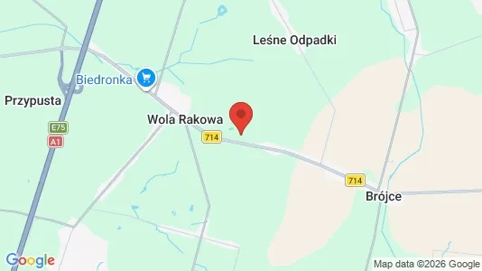 Lager zur Miete i Łódzki Wschodni - kort over placeringen