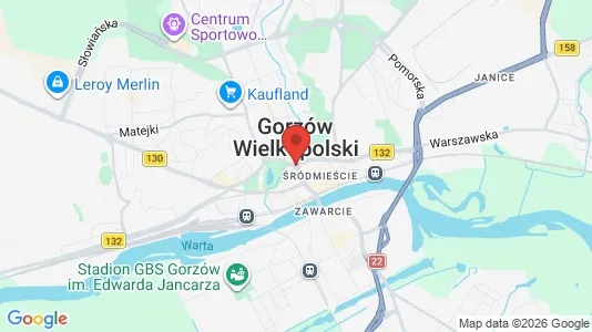 Varastot Vuokrattavana i Gorzowski - Kuva Google Street Viewstä